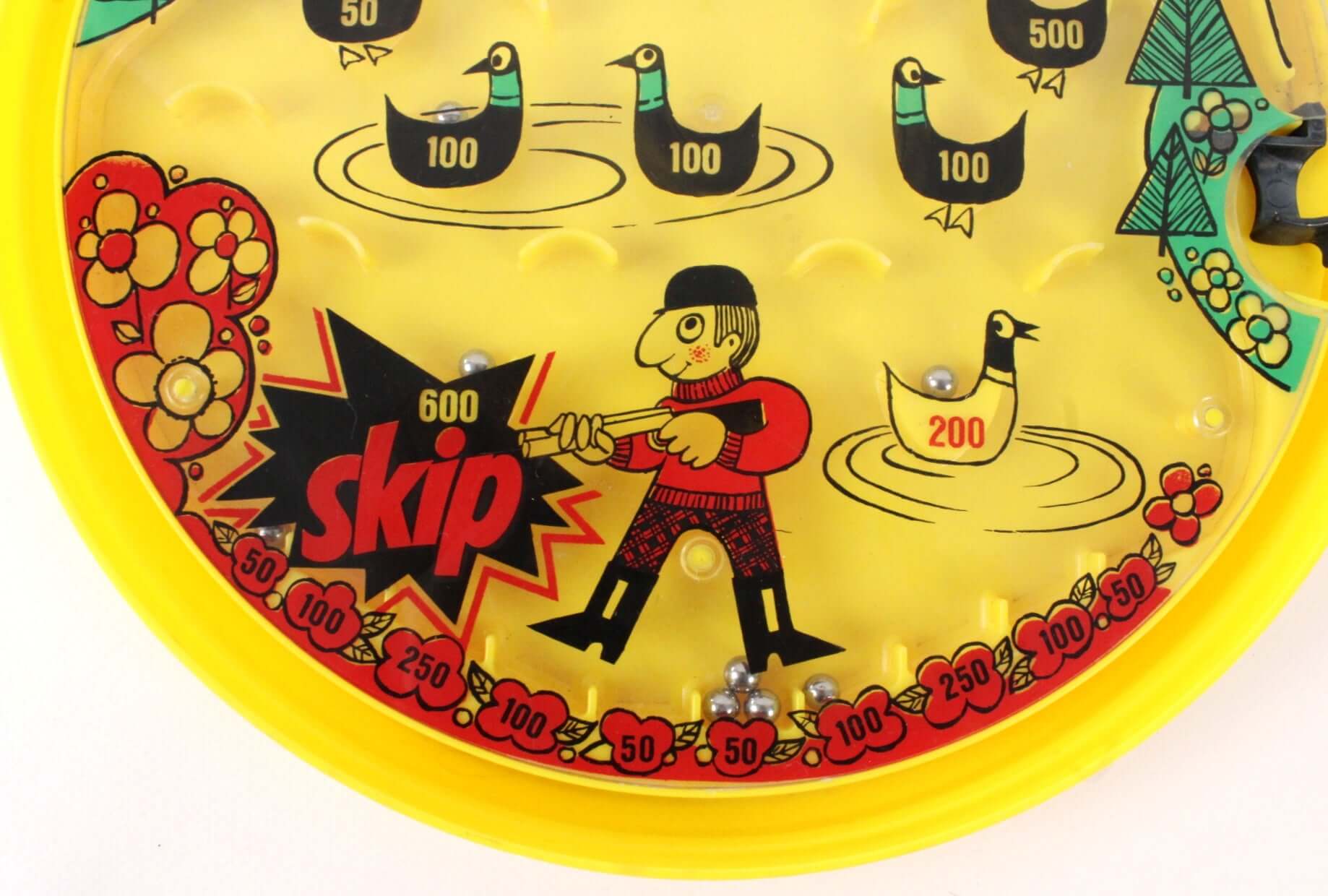 Flipper publicitaire Skip vintage