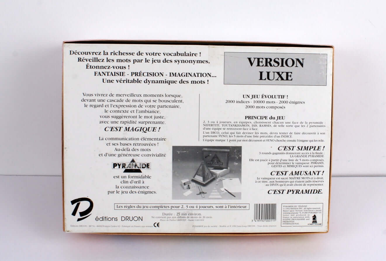 Vintage Jeu de société Pyramide