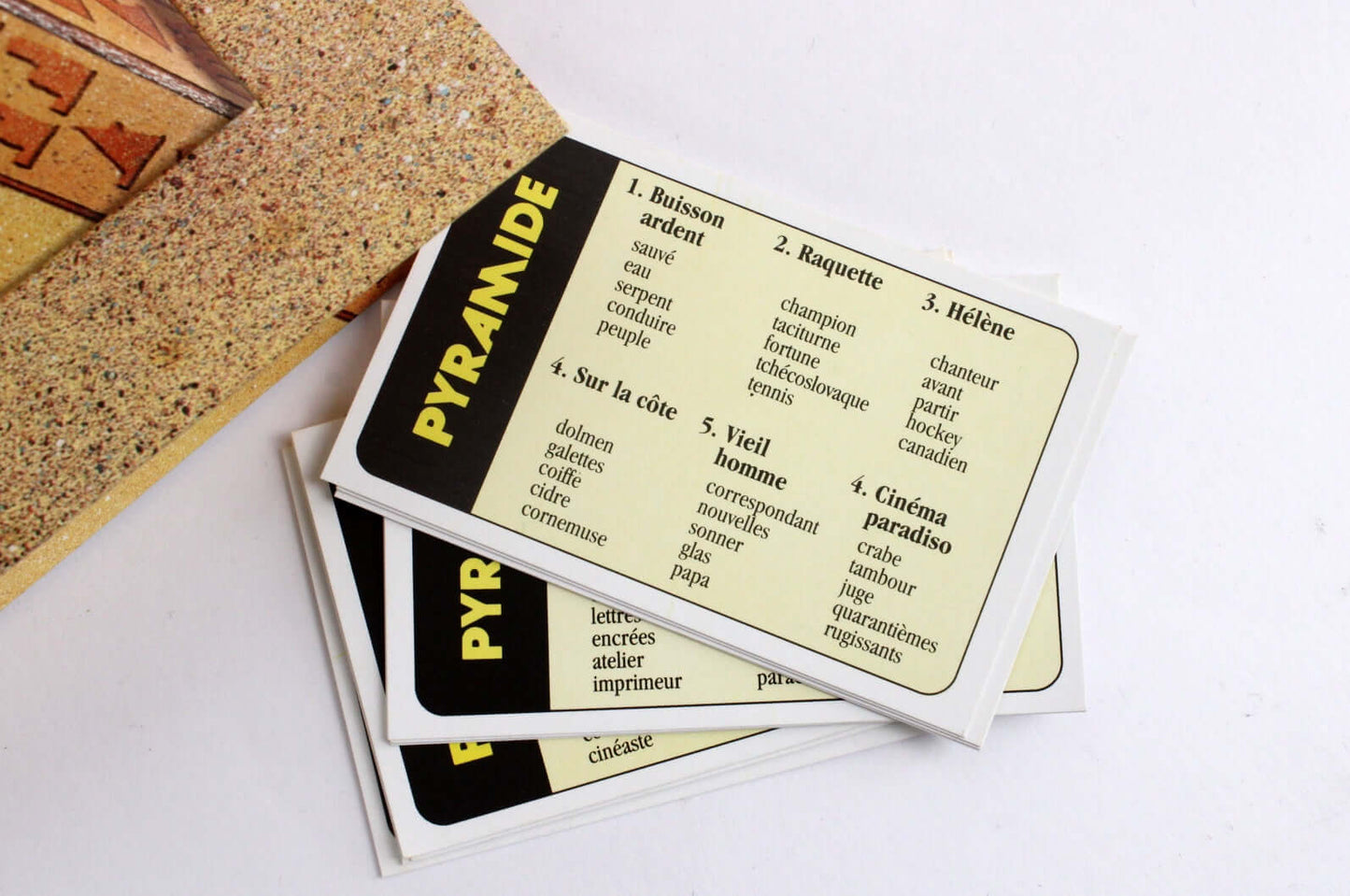 Vintage Jeu de société Pyramide
