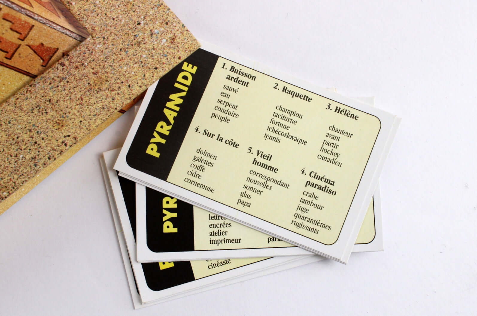 Vintage Jeu de société Pyramide