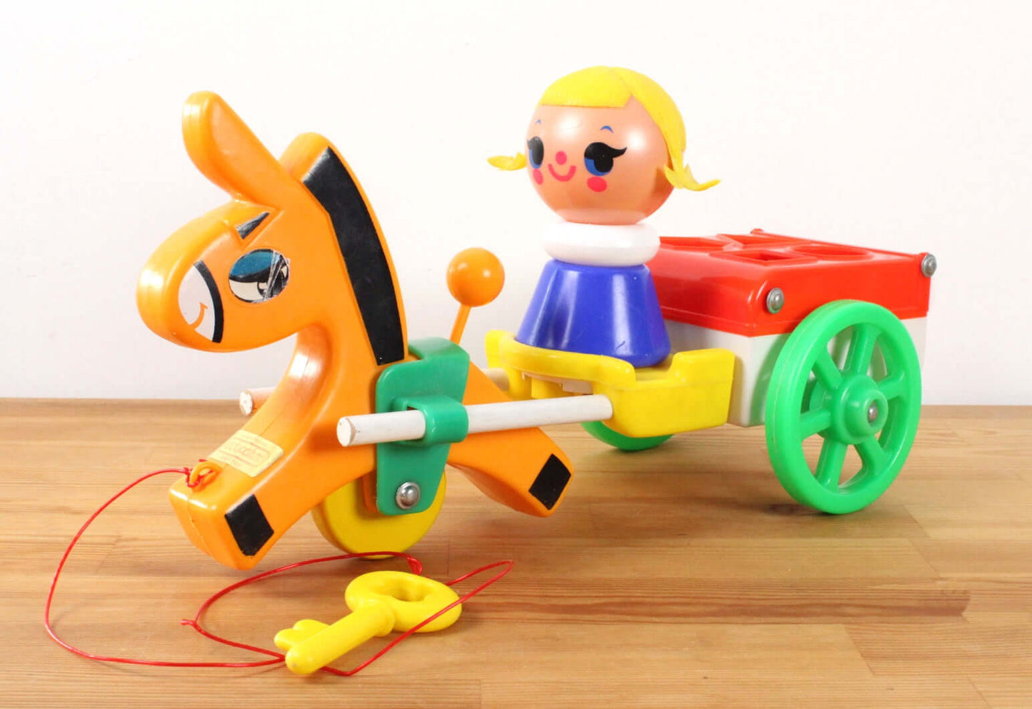 Jeu de formes à tirer vintage Educalux