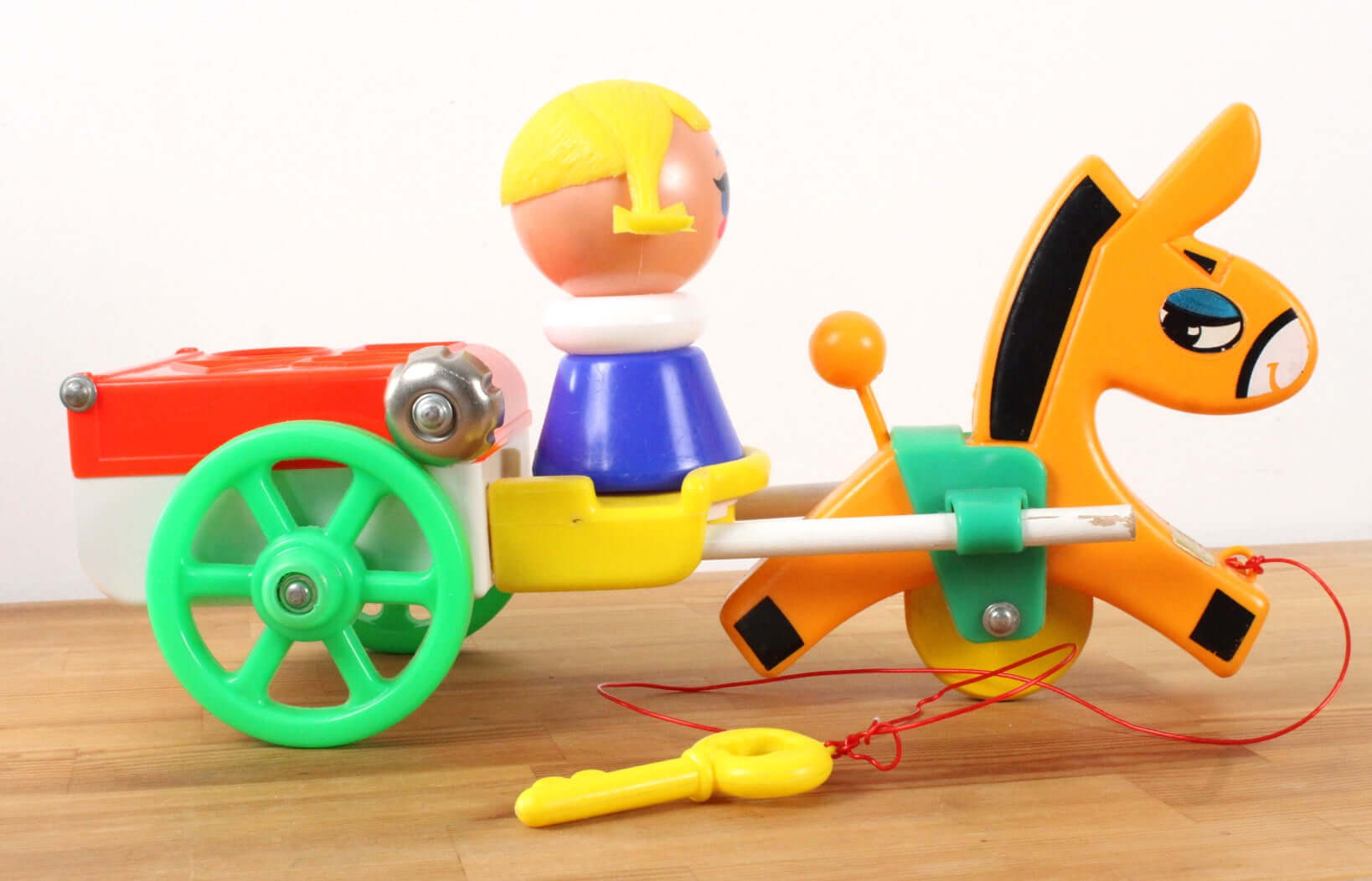 Jeu de formes à tirer vintage Educalux