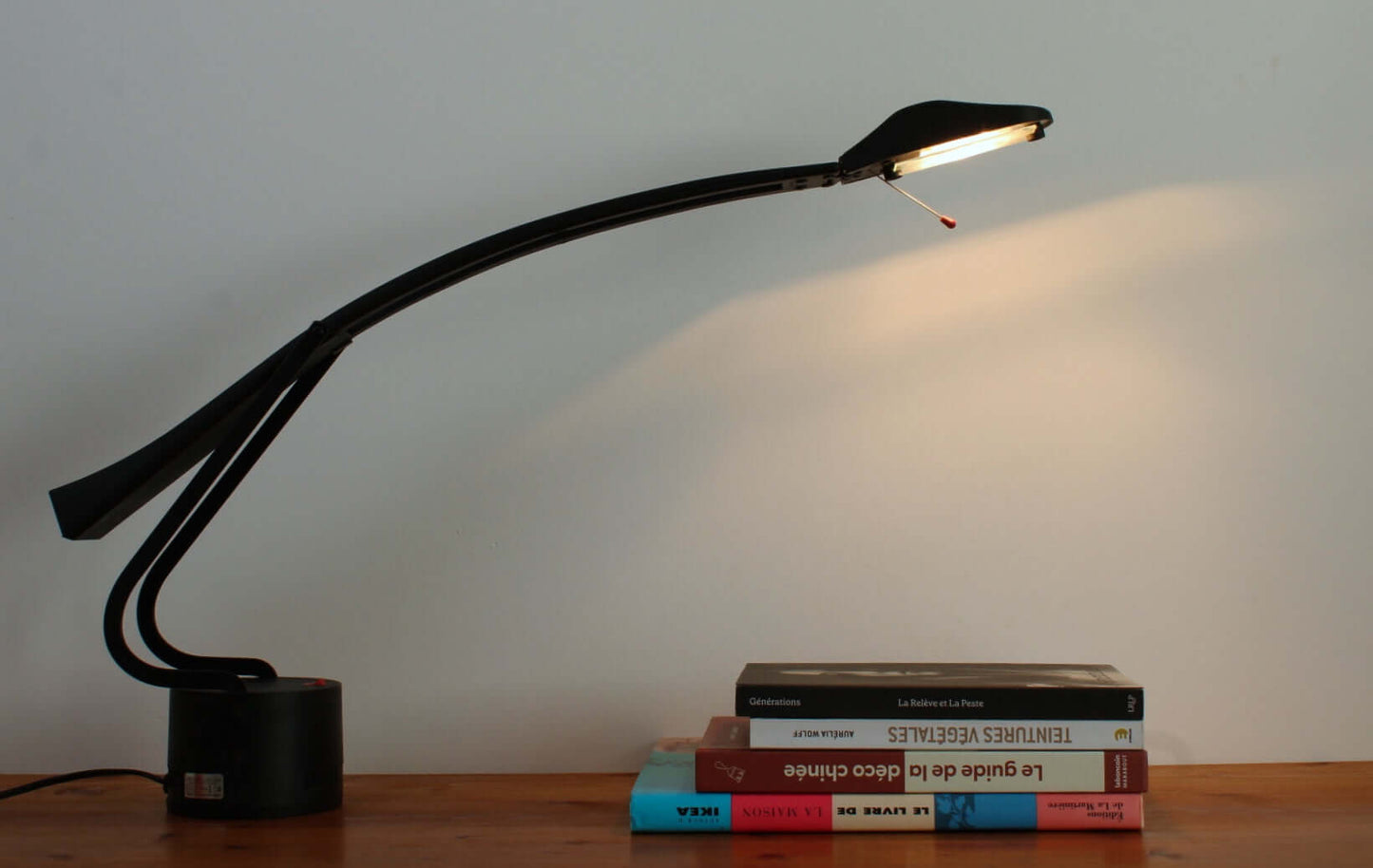 Vintage Lampe de bureau à balancier Stilplast