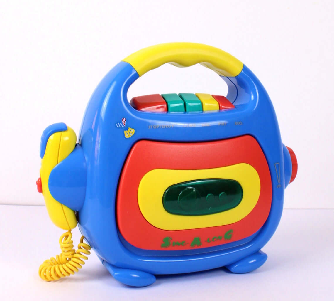 Lecteur de cassettes enfant vintage