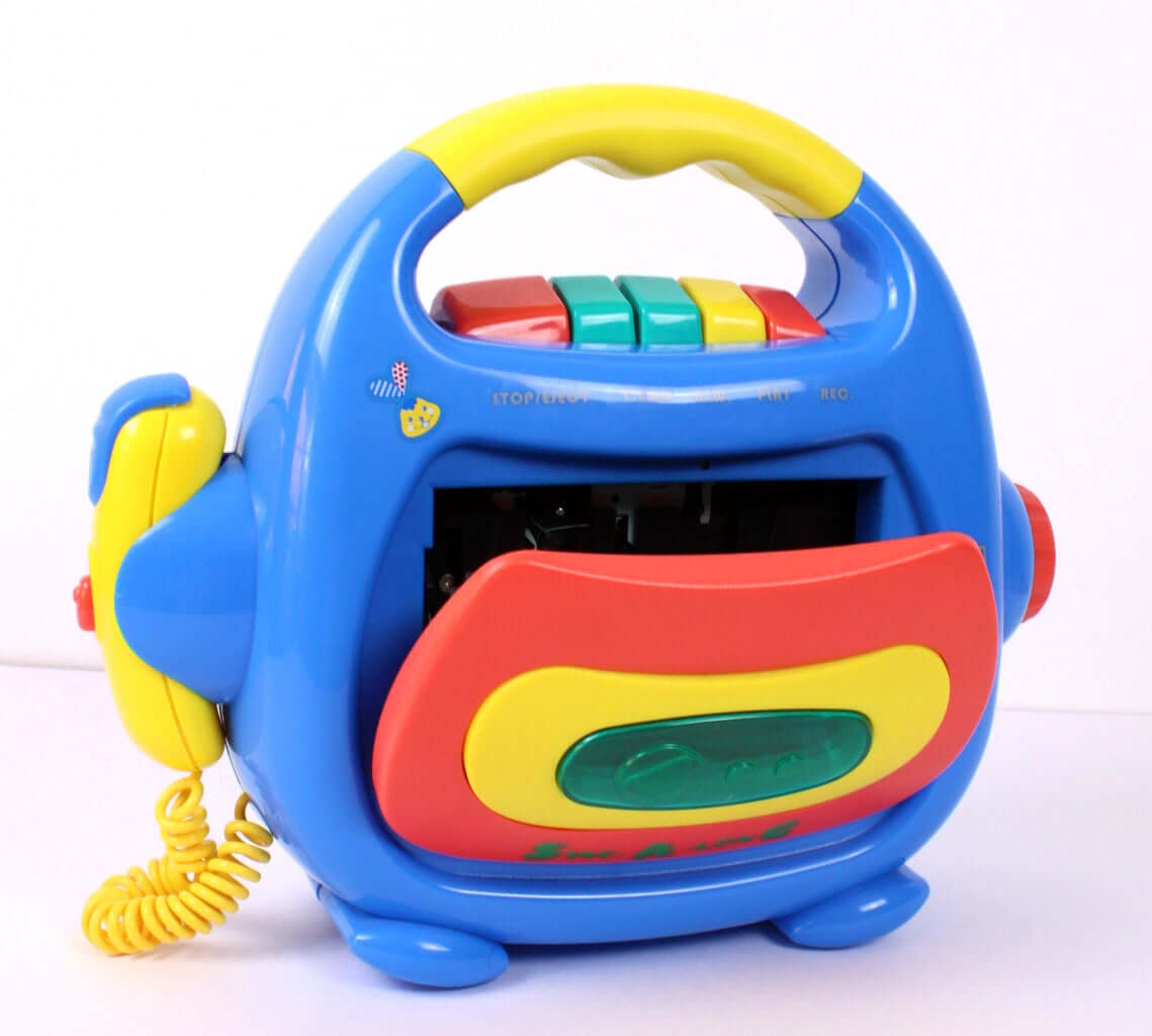 Lecteur de cassettes enfant vintage