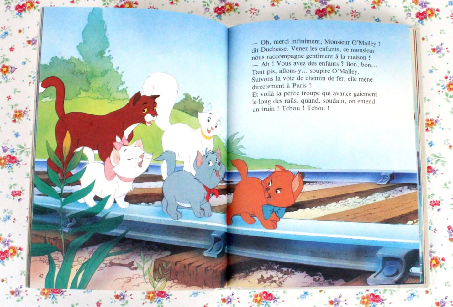 Vintage Livre illustré Les Aristochats