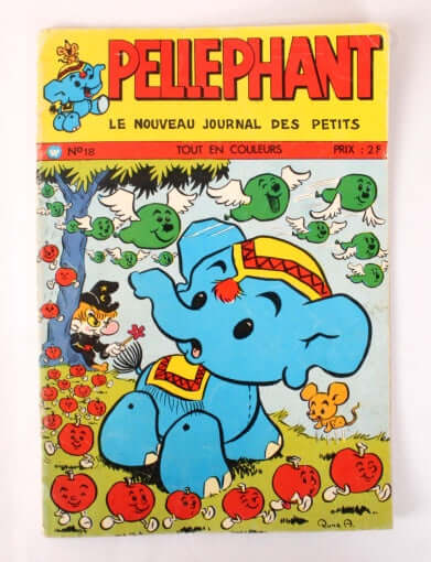 Magazine pour enfant Pellephant 1974