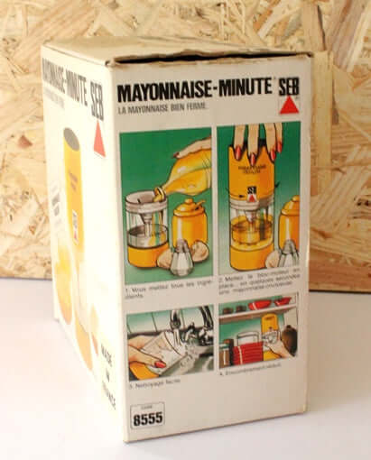 Robot vintage Seb mayonnaise minute