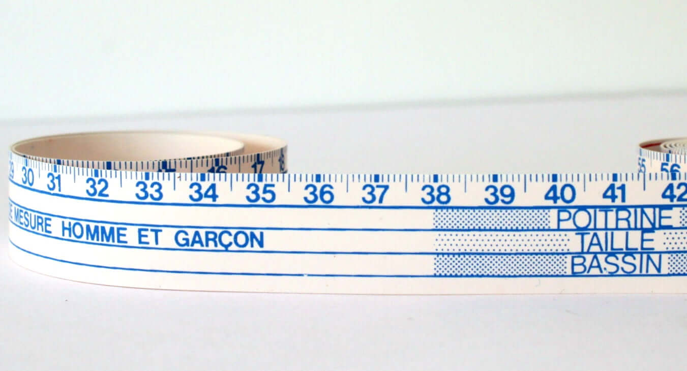 Mètre ruban de couture vintage vintage