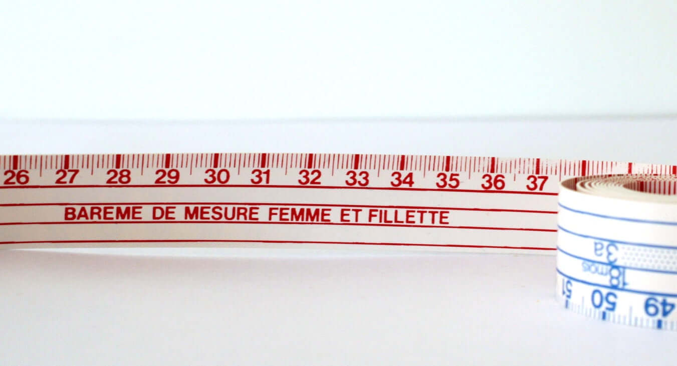 Mètre ruban de couture vintage vintage