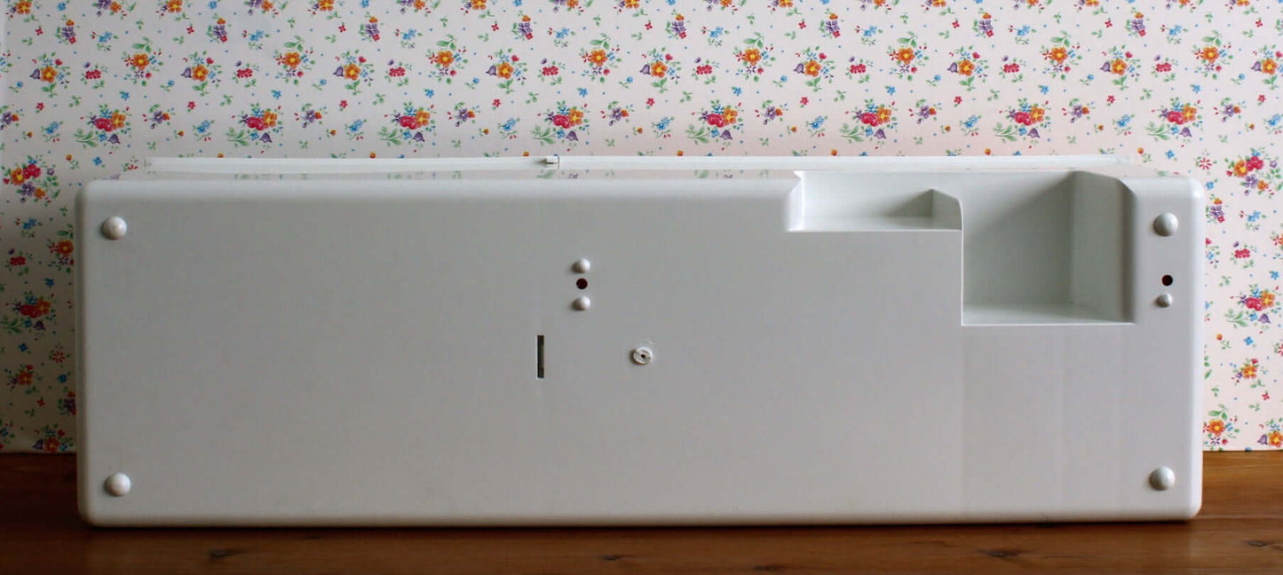 Vintage Petit meuble Flair orange et blanc