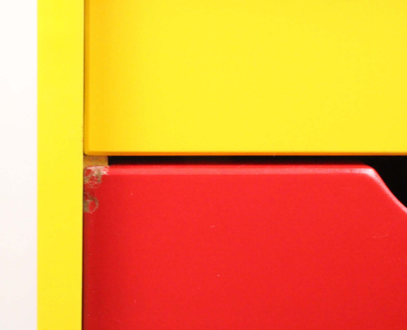 Vintage Meuble de rangement à tiroirs style années 80