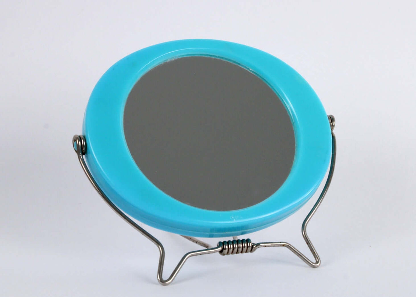 Vintage Miroir ovale à main ou à poser