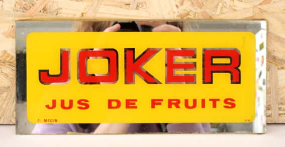 Miroirs publicitaires vintages Joker