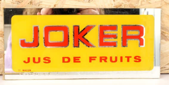 Miroirs publicitaires vintages Joker