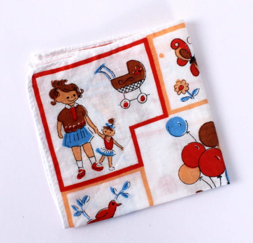 Mouchoirs en tissu vintages