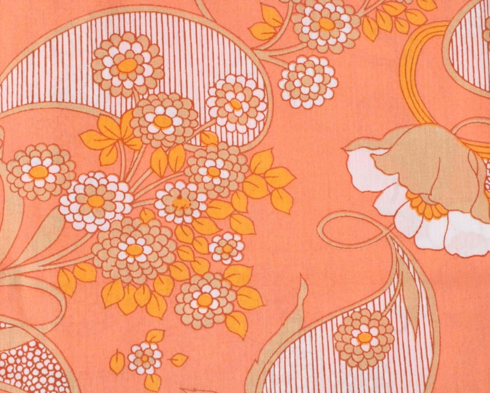 Ensemble de linge de lit vintage motifs seventies