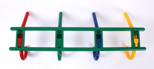 Porte-manteau en plastique coloré