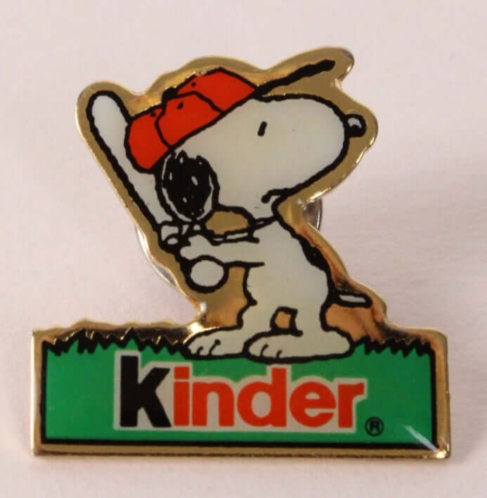 Pin's Kinder Snoopy vintage