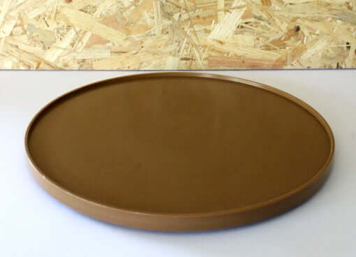 Plateau tournant vintage en plastique