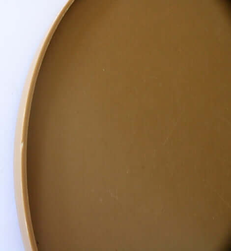 Plateau tournant vintage en plastique