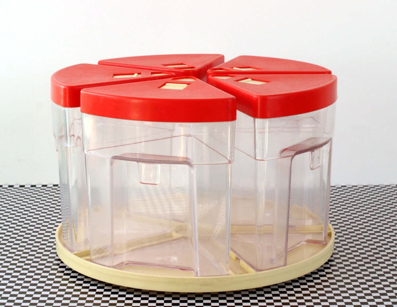 Plateau tournant avec boîtes MOFP