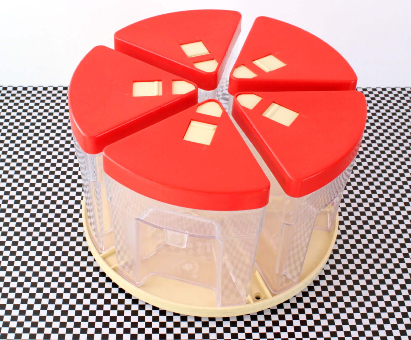 Plateau tournant avec boîtes MOFP