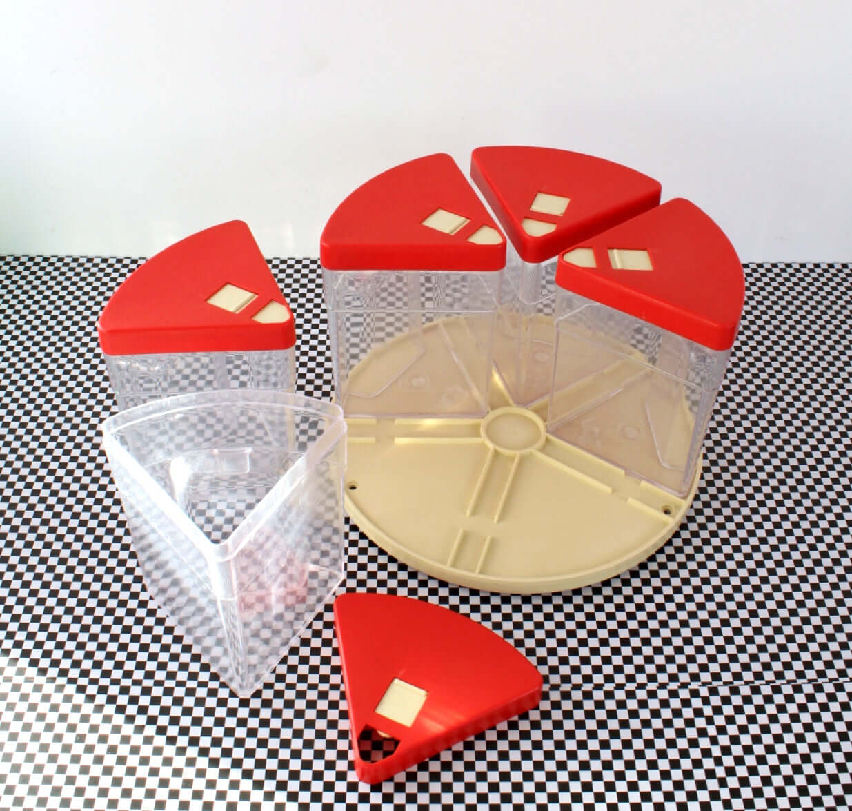 Plateau tournant avec boîtes MOFP