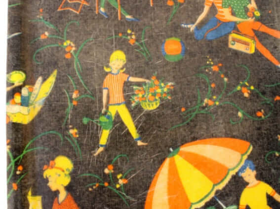 Plateau vintage en fibre de verre