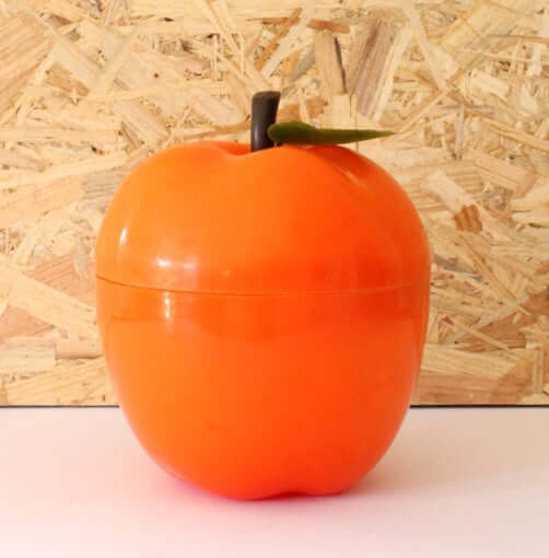 Pomme à glaçons vintage orange