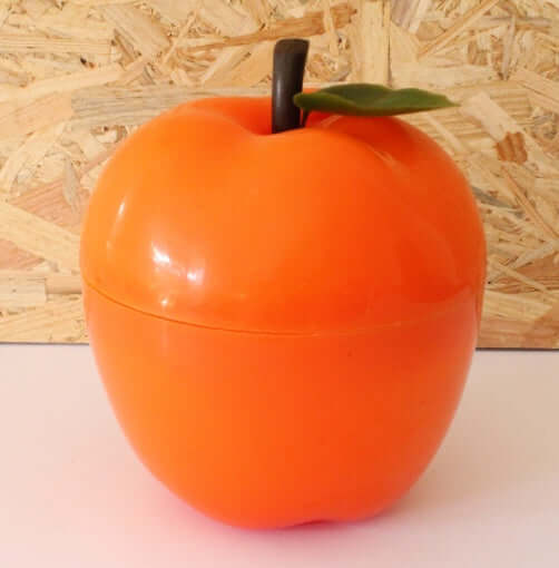 Pomme à glaçons vintage orange