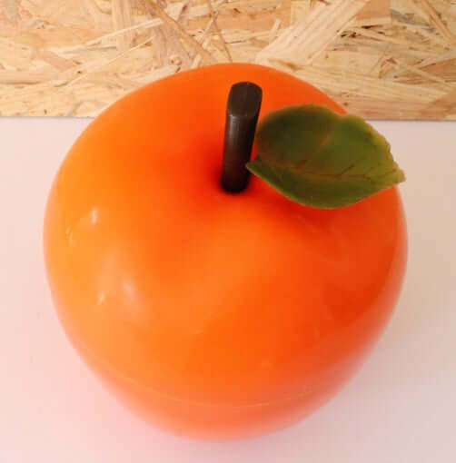 Pomme à glaçons vintage orange