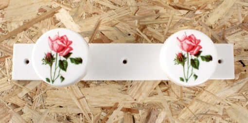 Porte-manteau vintage double patère Grosfillex