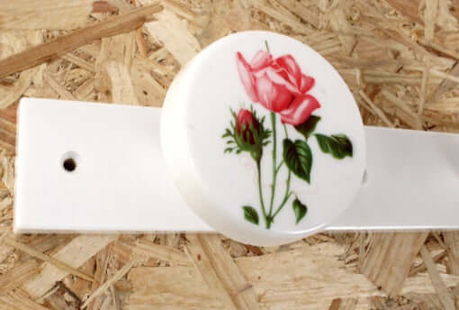 Porte-manteau vintage double patère Grosfillex