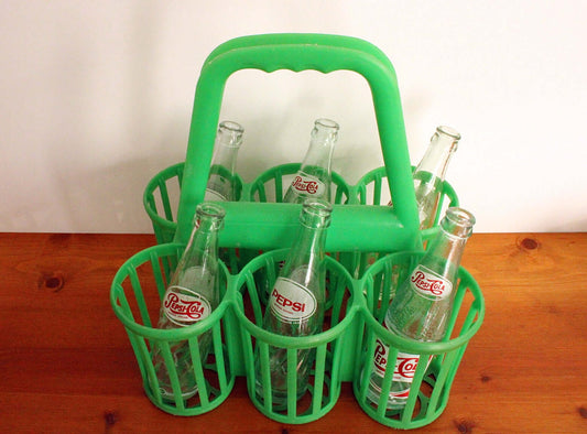 Vintage Porte bouteille en plastique Gilac