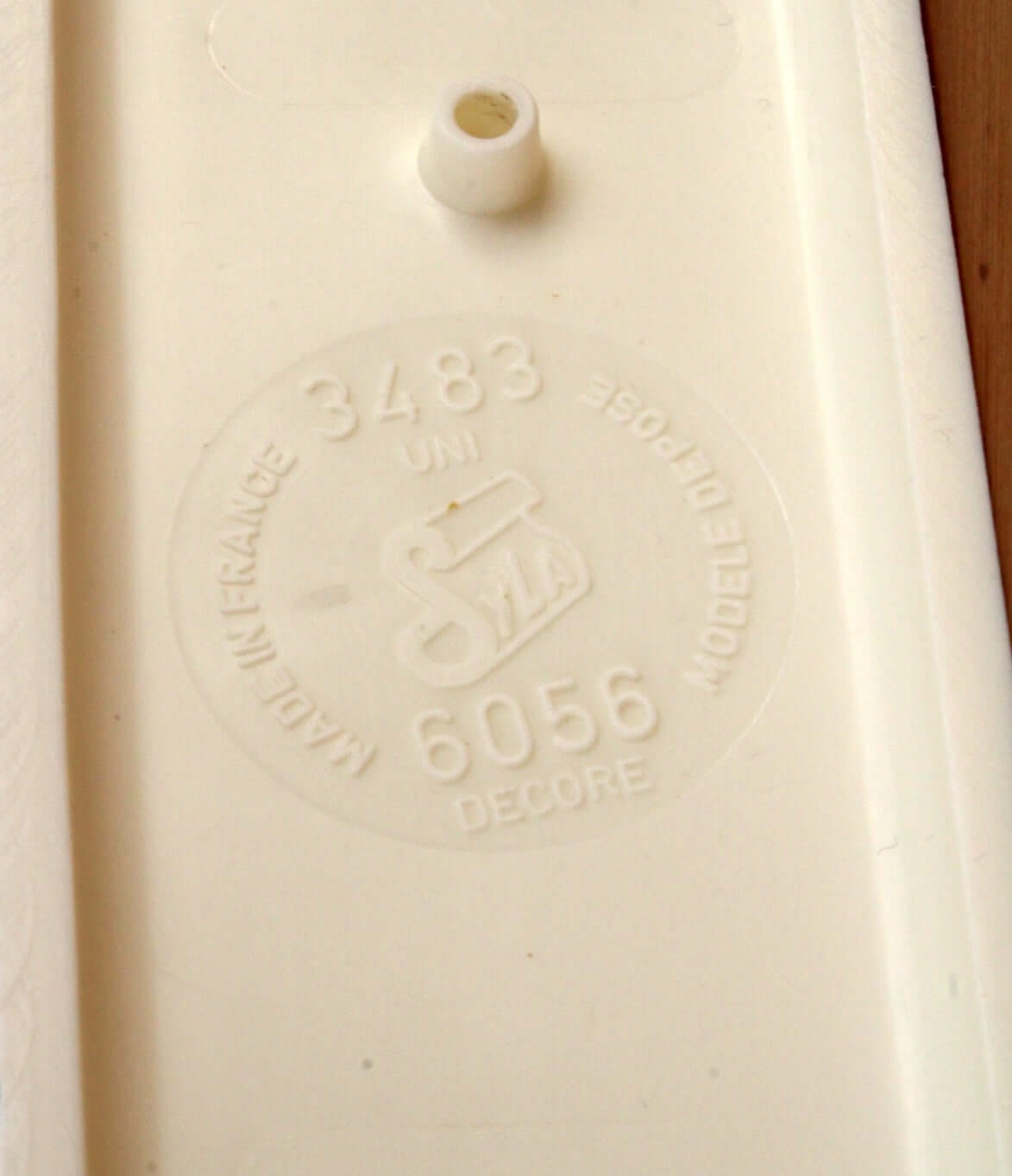 Vintage Porte-manteau mural Syla blanc