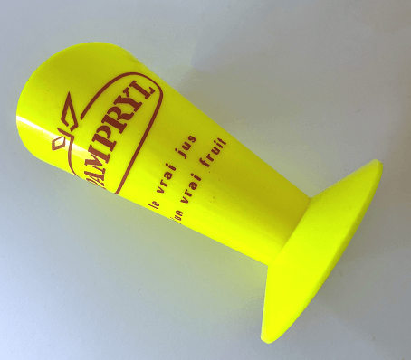 Objet publicitaire de bar Pampryl années 70 rétro