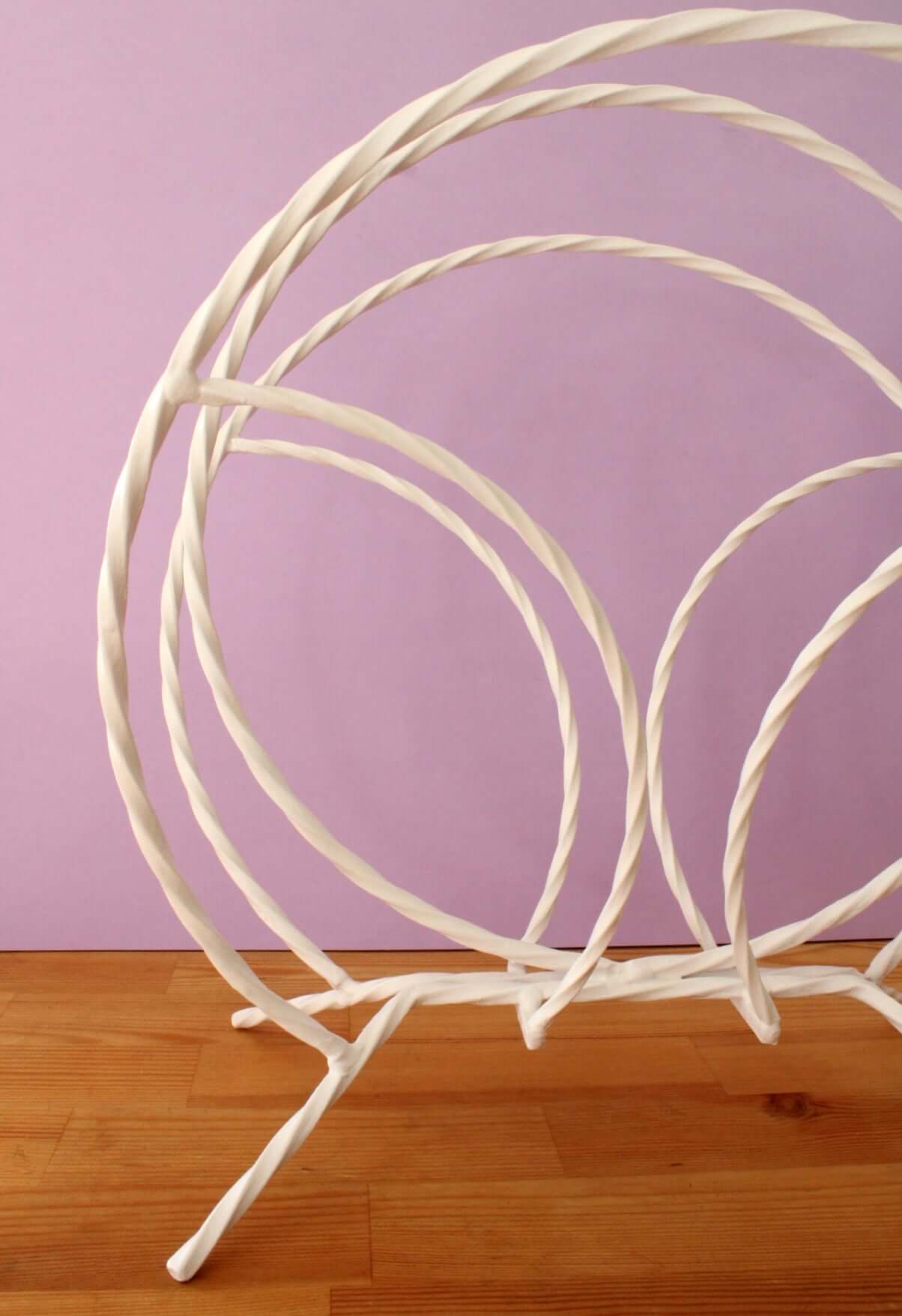 Porte revue vintage en fer forgé