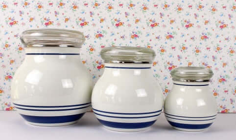 Pots émaillés Ikea vintage