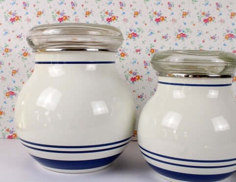 Pots émaillés Ikea vintage