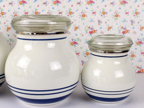Pots émaillés Ikea vintage