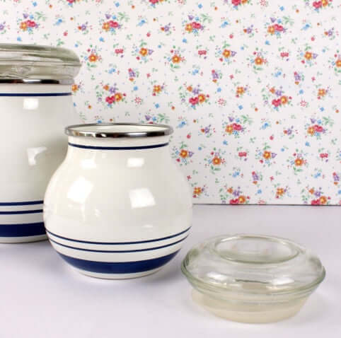 Pots émaillés Ikea vintage