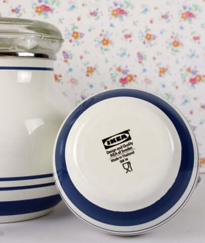 Pots émaillés Ikea vintage