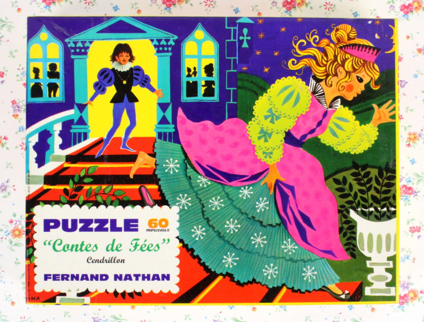 Vintage Puzzle vintage Cendrillon