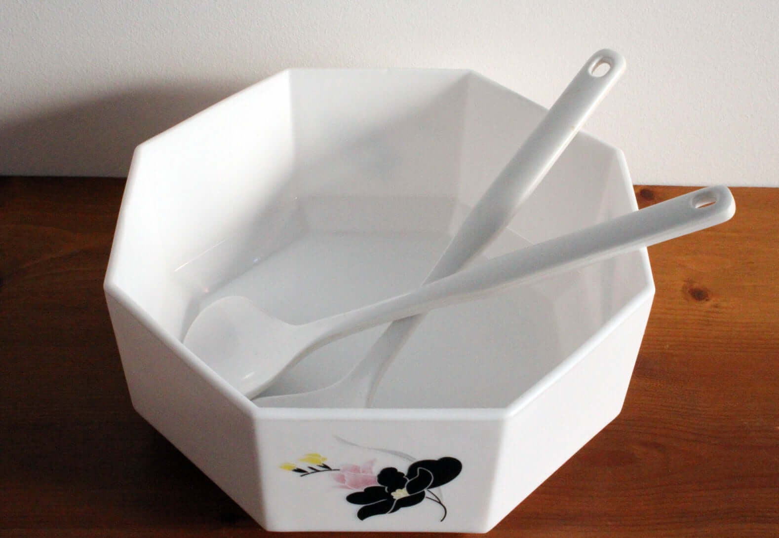 Vintage Saladier octogonal Arcopal Anaïs