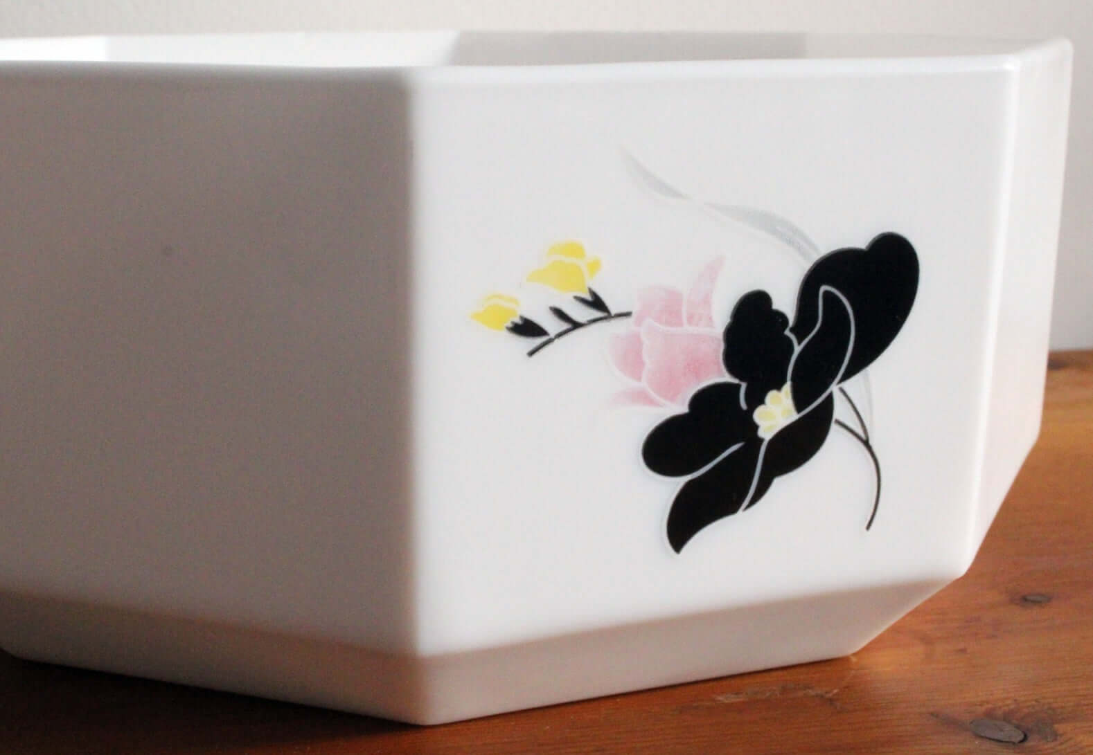 Vintage Saladier octogonal Arcopal Anaïs