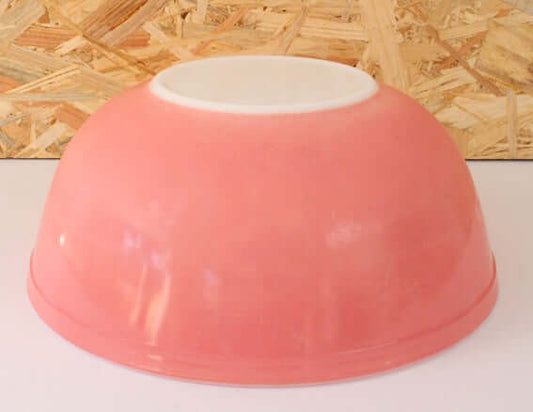 Saladier Pyrex rose made in USA