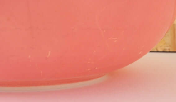 Saladier Pyrex rose made in USA