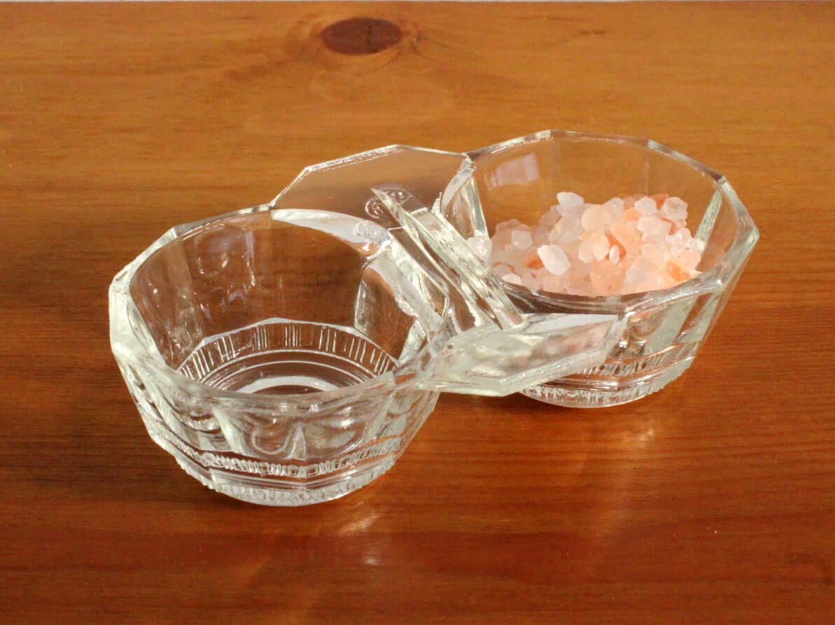 Vintage Saleron en verre