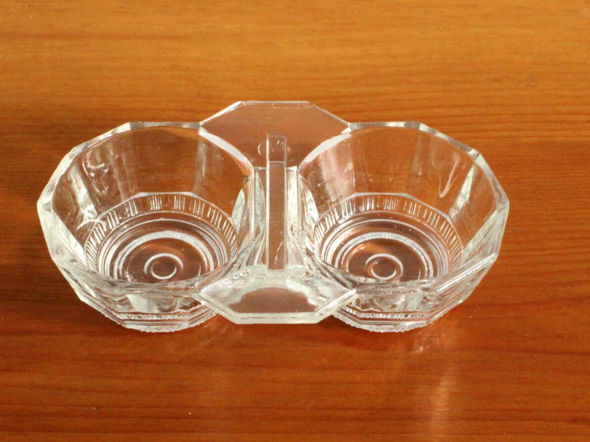 Vintage Saleron en verre